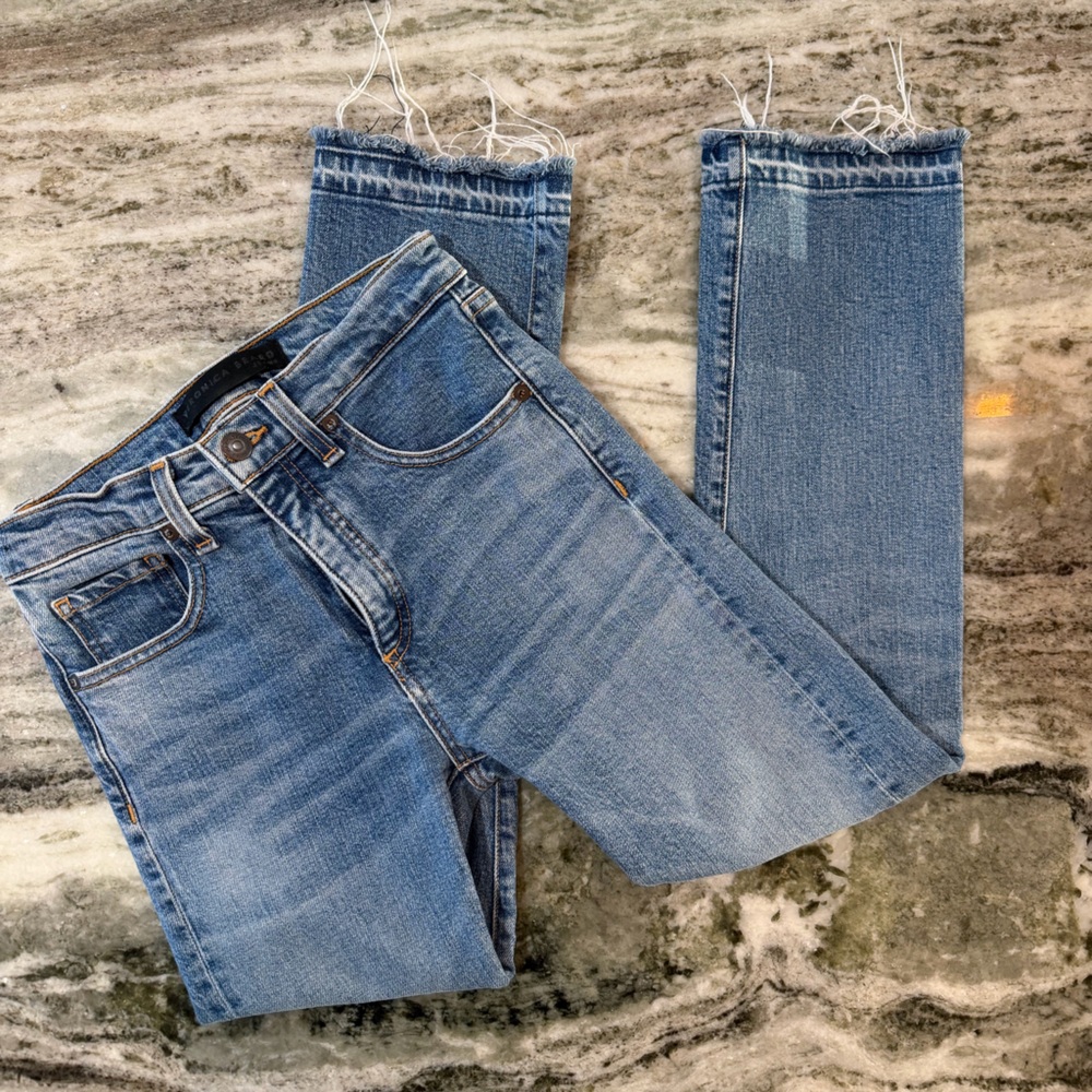Veronica Beard Jeans Pipeline Ankle Fray
Size 24 - Picture 1 of 9